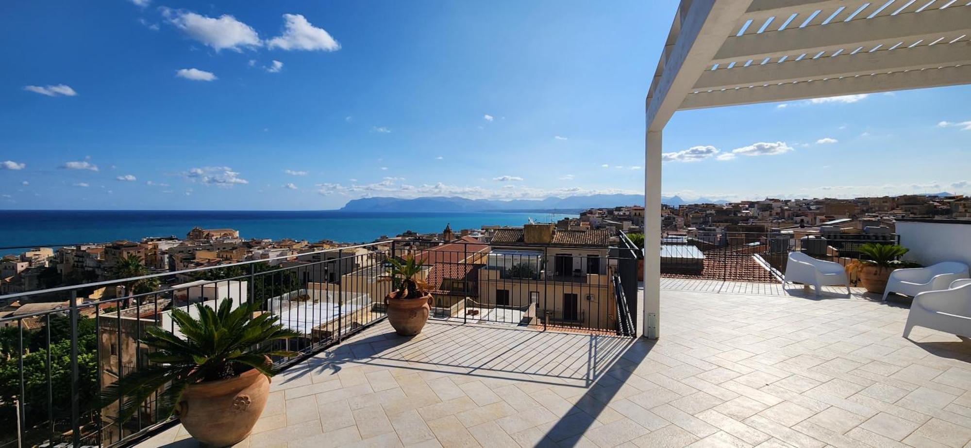 Palazzo Del Golfo Daire Castellammare del Golfo Dış mekan fotoğraf